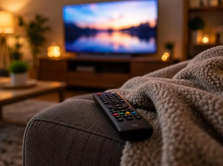 Fernsehen ohne Streit um die Lautstärke (Symbolbild)