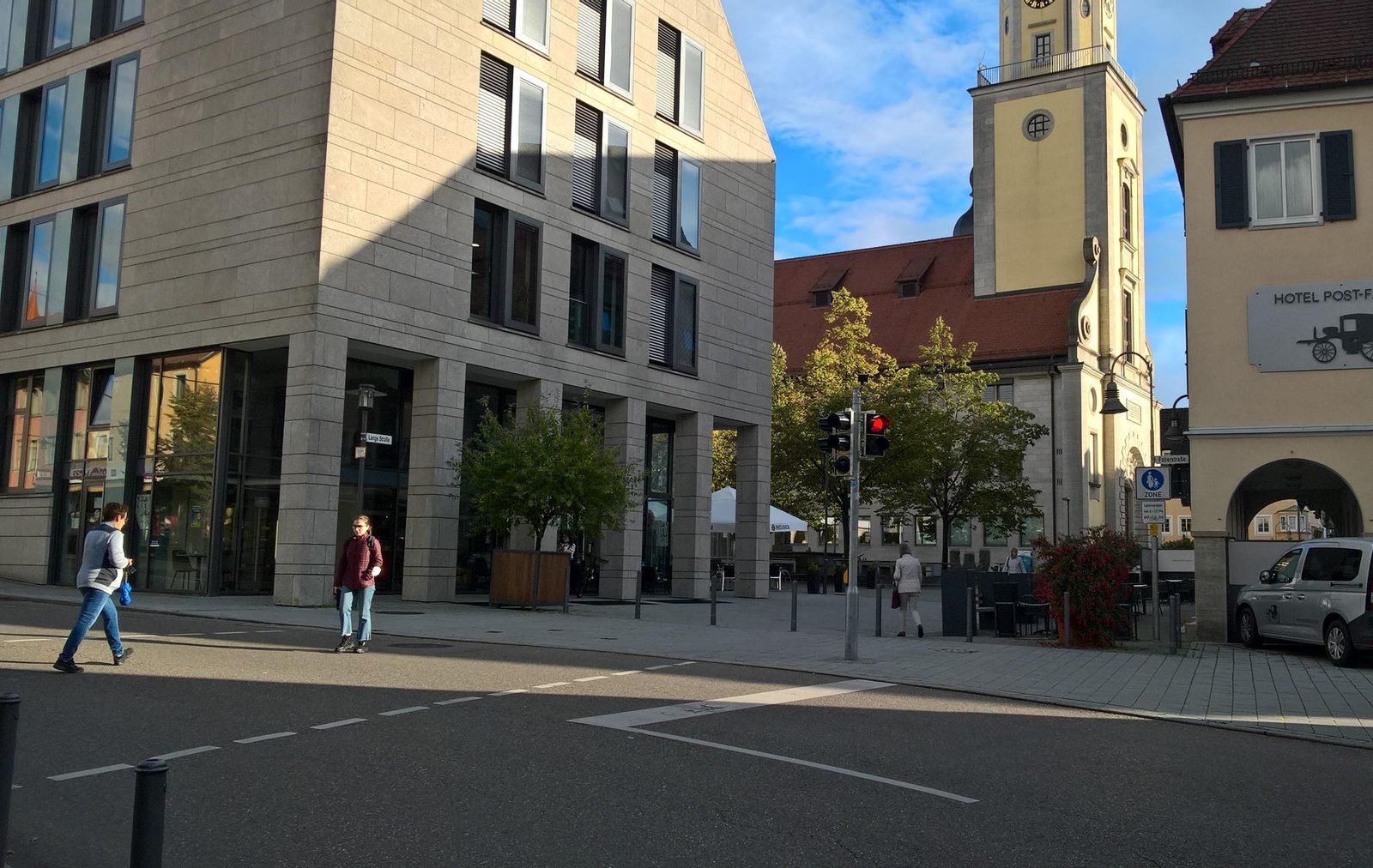 Rathaus in der Karlstraße in Crailsheim — Hörzentrum Offenbecher ist Ihr Hörakustiker für Crailsheim